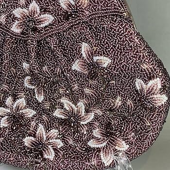 Amazon.co.jp: ビーズバッグ ビーズ 和装小物 パーティバッグ 和装