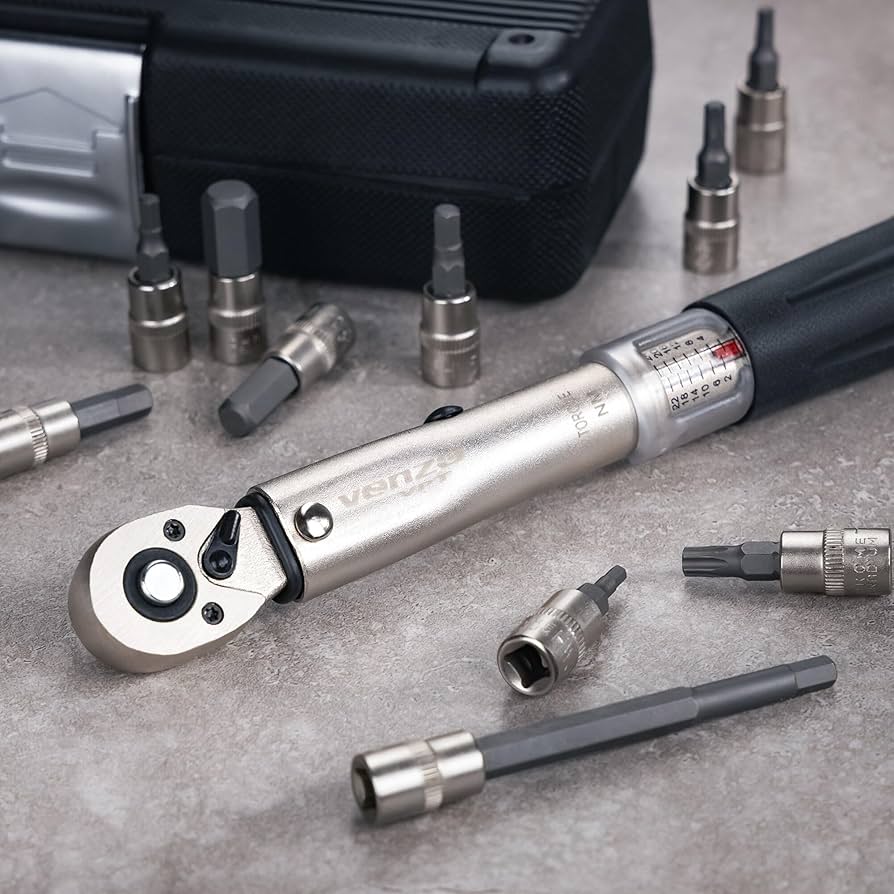 Amazon.com: Venzo Bicycle Bike 1/4 Inch Driver - Torque Wrench