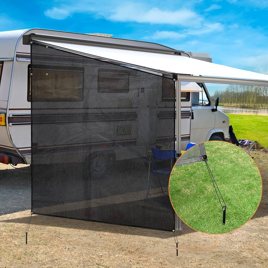 Amazon.co.jp: VIGORVAN RVオーニングサイドシェード 9フィート x 7