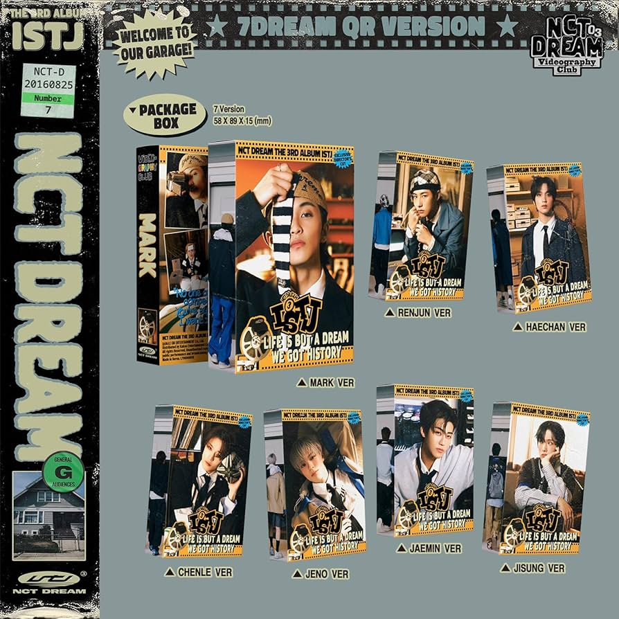 Amazon.com: NCT DREAM - 3rd Album [ISTJ] (7DREAM QR Ver. - CHENLE