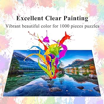 Amazon | HUADADA ジグソーパズル 1000ピース 大人用 ヒンターゼー 湖