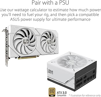 Amazon.com: ASUS Dual GeForce RTX™ 4060 EVO White OC Edition 8GB