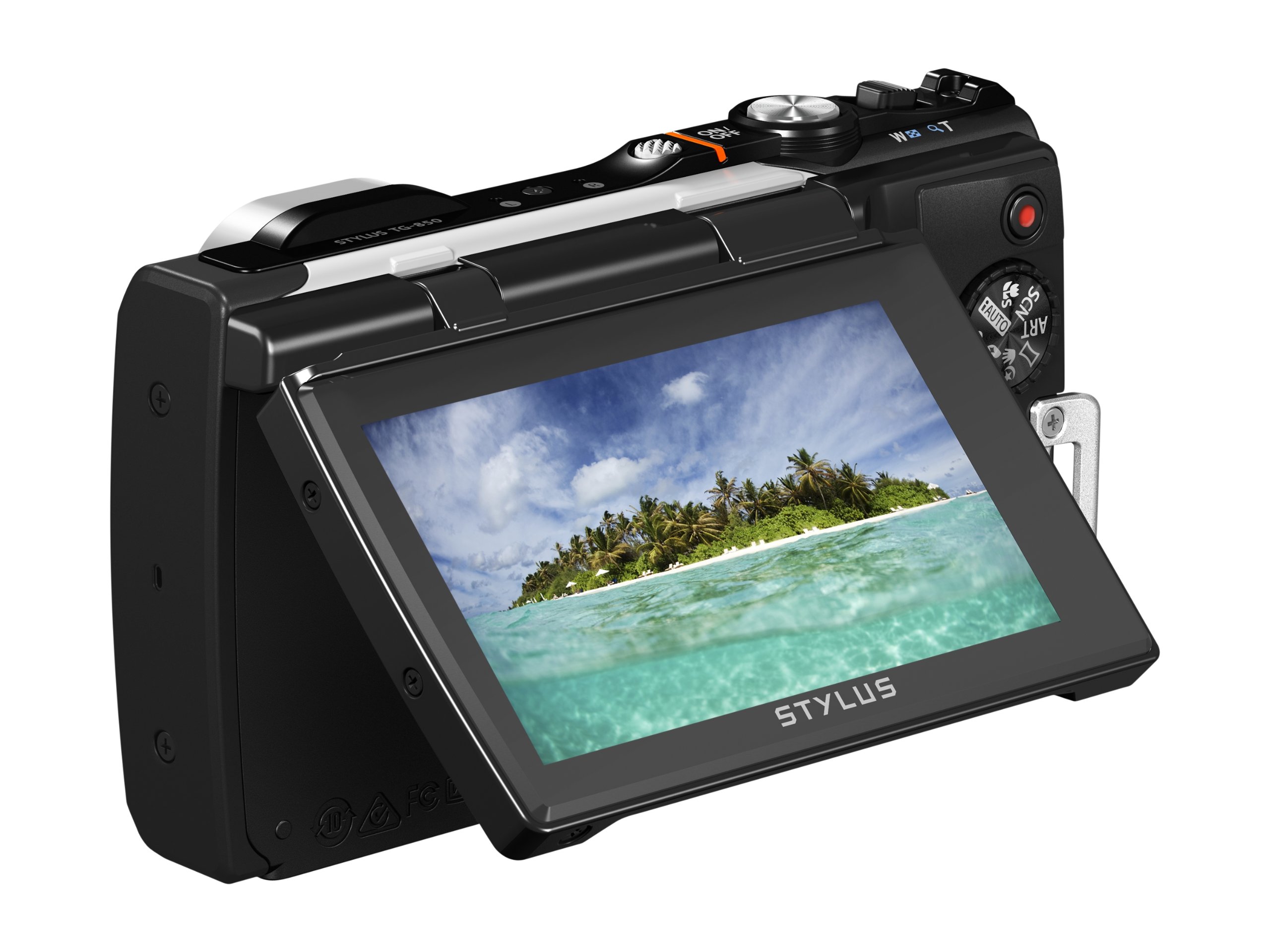 Amazon.com : Olympus Stylus TG-850 IHS 16 MP Digital Camera (White