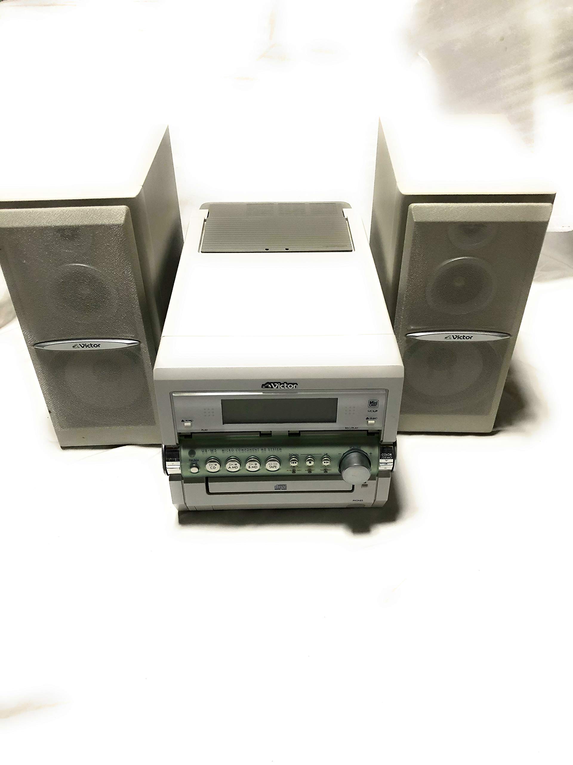 Amazon.co.jp: Victor ビクター JVC UX-W5-S シルバー マイクロ