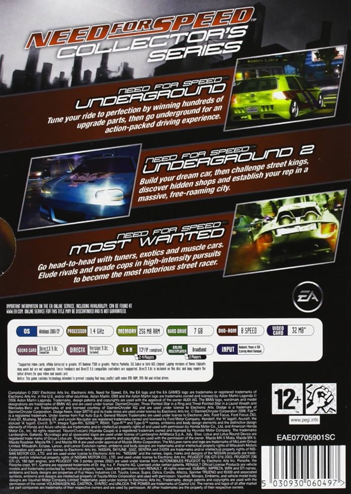 Amazon.co.jp: Need for Speed: Collectors Series (PC) (輸入版) : ゲーム