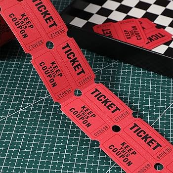 006 手元で大切にしていたロールチケット 006 手元で大切にしていた