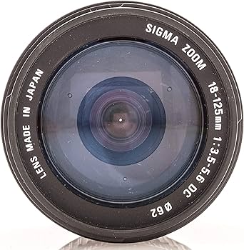 Amazon.com : Sigma 18-125mm f/3.5-5.6 DC IF Aspherical Zoom Lens