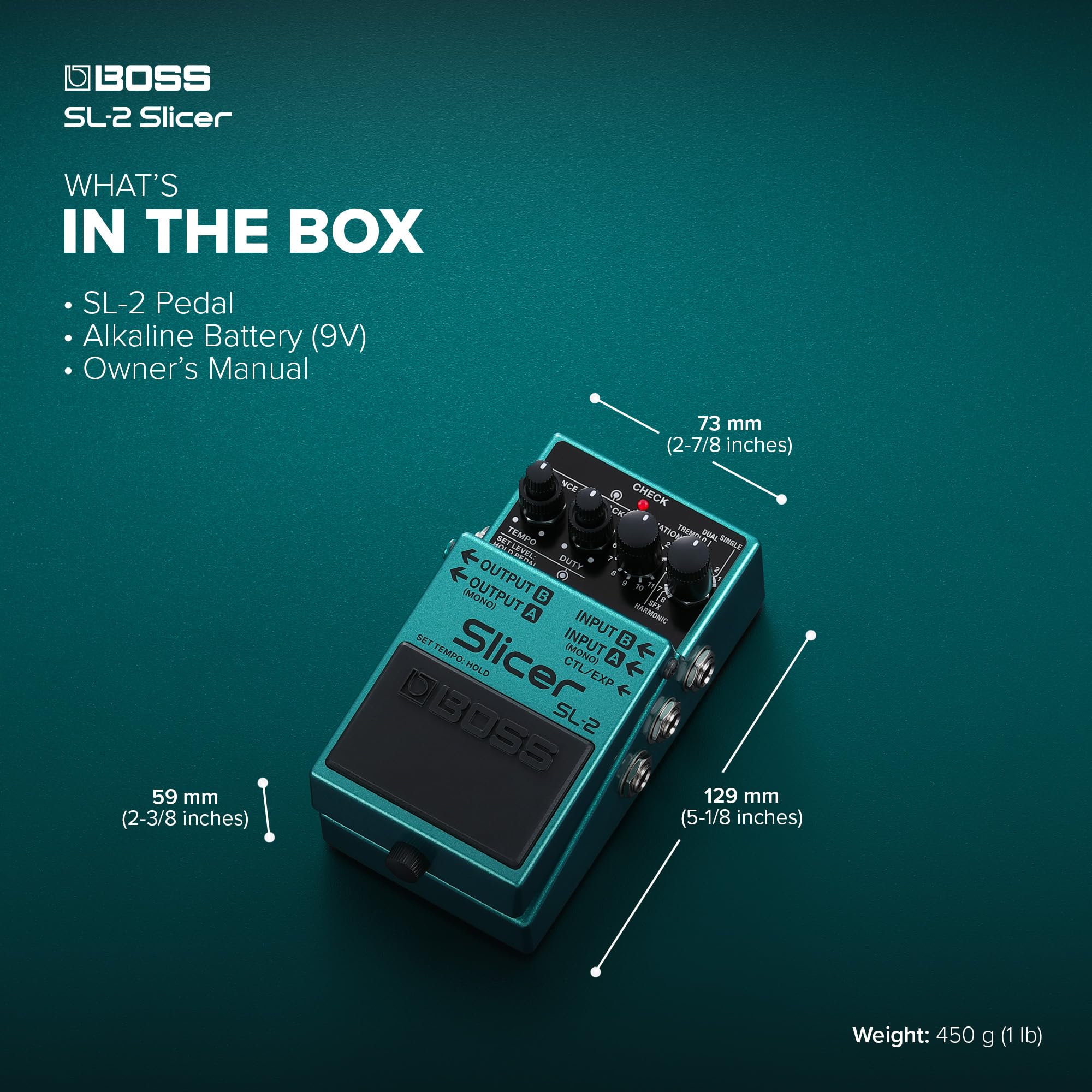 Amazon | Boss SL-2 スライサー オーディオパターンプロセッサペダル