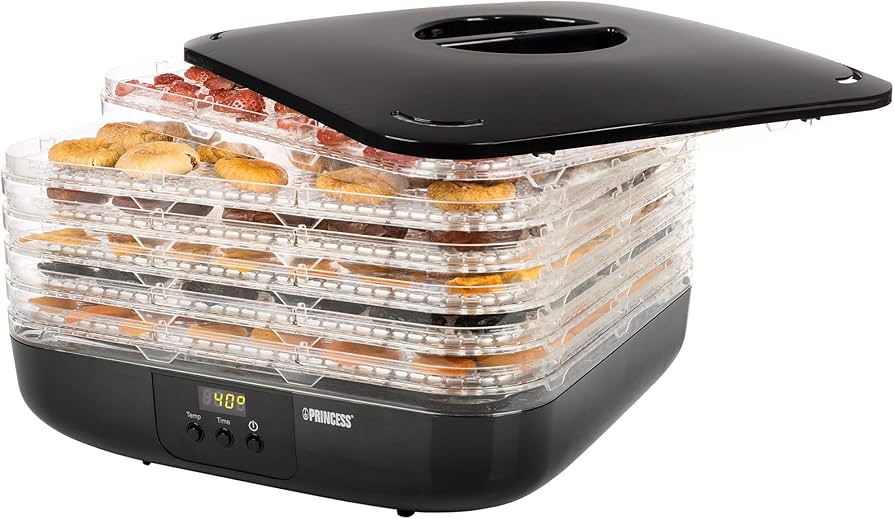 Amazon.co.jp: PRINCESS フードドライヤー タイマー付き 食品乾燥機