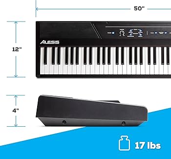 Amazon.co.jp: Alesis 電子ピアノ 88鍵盤 初心者向け電子ピアノ