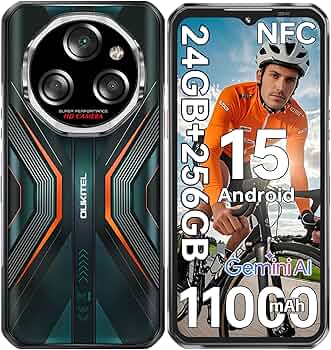 Amazon | OUKITEL タフネススマホ WP55 S SIMフリー スマホ 本体 24GB+