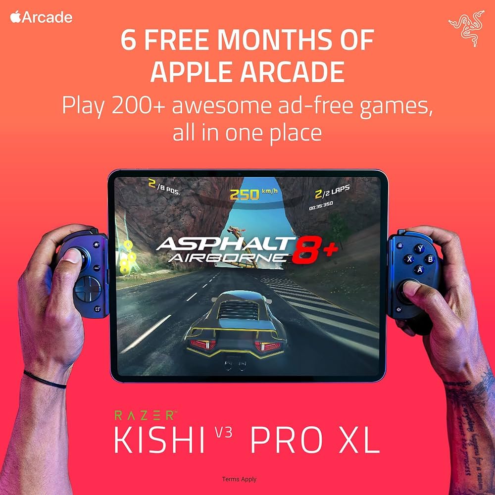 Amazon.com: Razer Kishi V3 Pro XL Gaming Controller for iPad