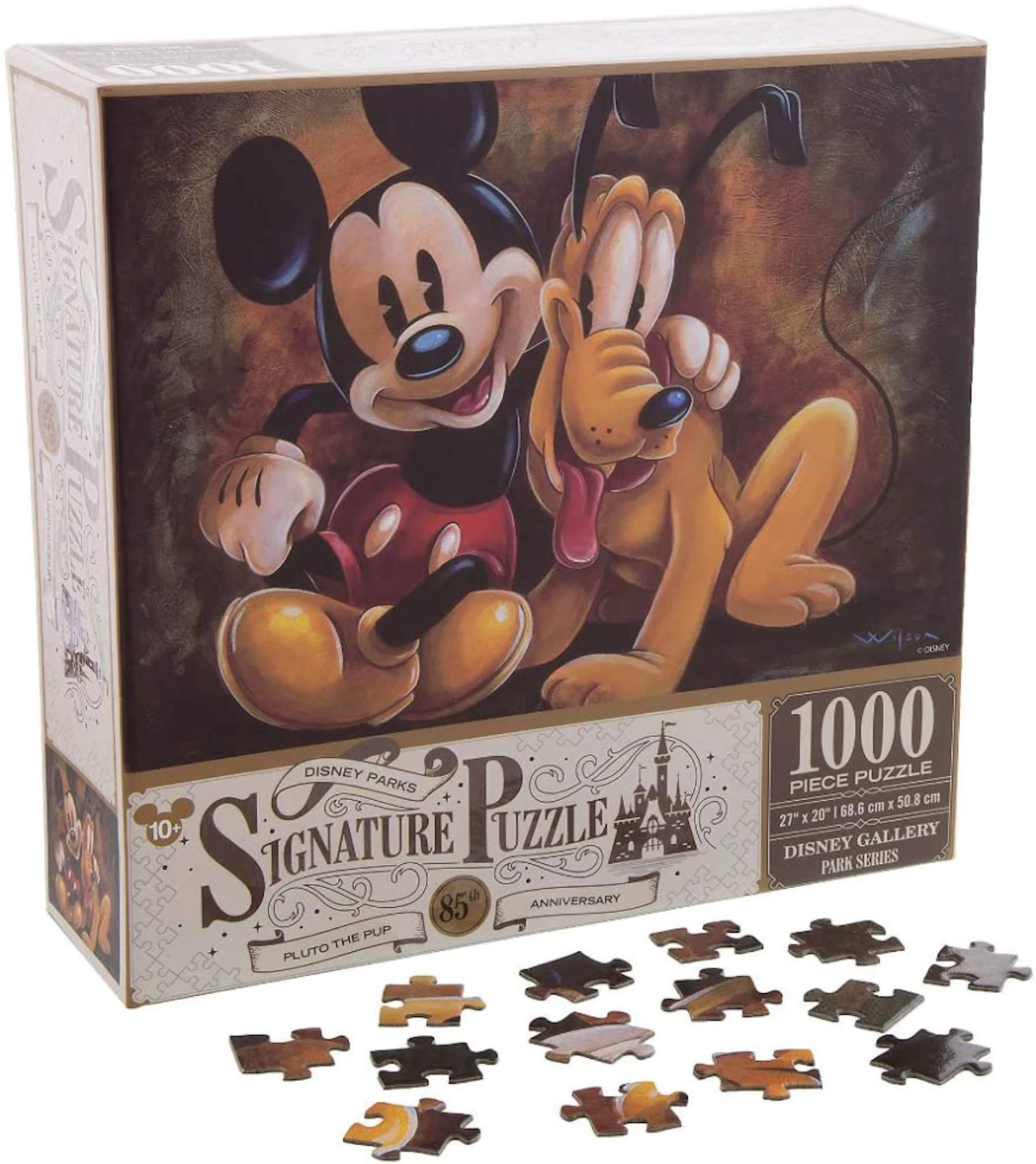 Amazon.com: Disney Parks Mickey & Pluto 85th Anniversary Signature