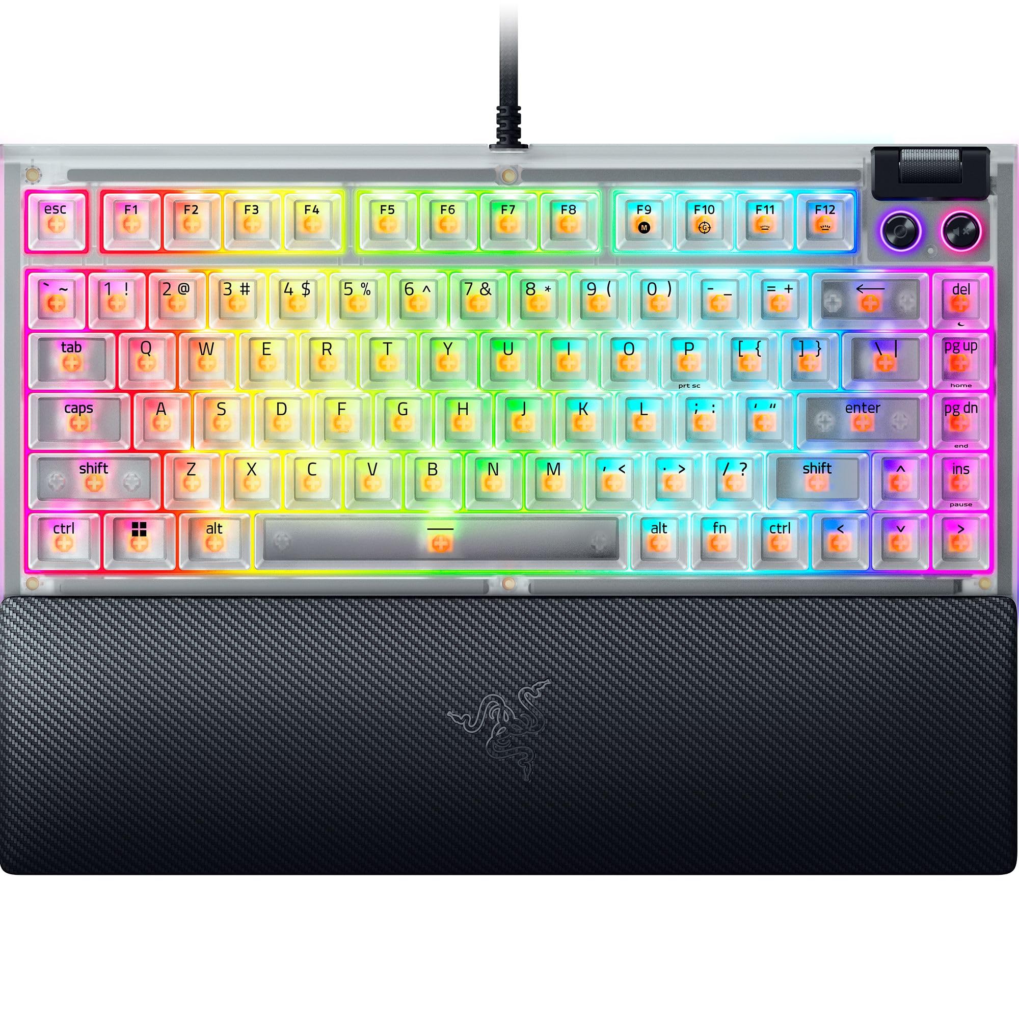 Amazon.com: Razer BlackWidow V4 75% Mechanical Gaming Keyboard