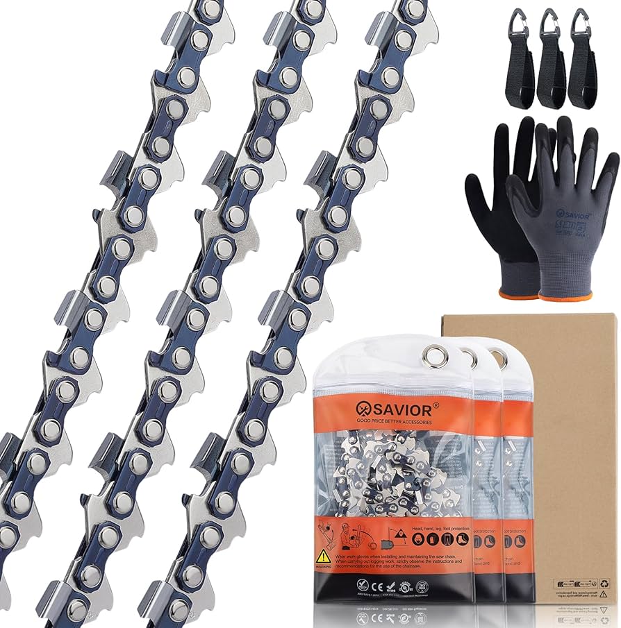Amazon.com: Savior 3Pack 20 Inch Chainsaw Chain .325