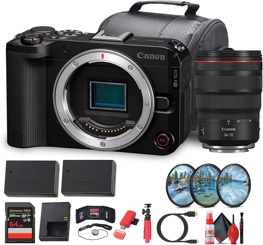 Amazon.com: Canon EOS R50 V Mirrorless Camera (6895C002) | 24.2MP