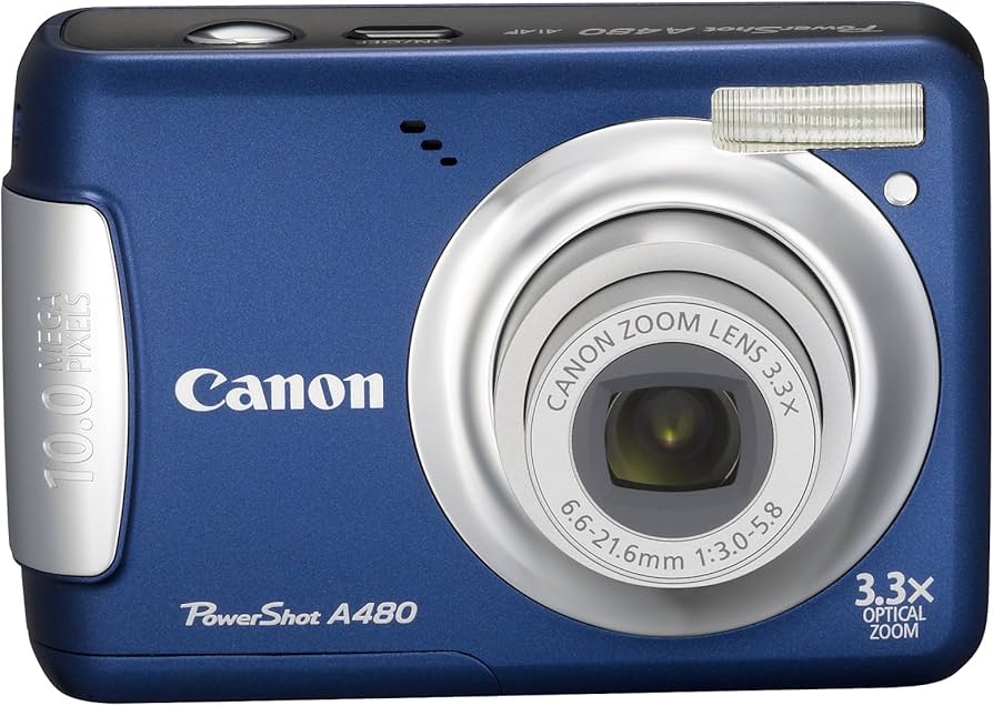 Amazon.com : Canon PowerShot A480 10 MP Digital Camera with 3.3x