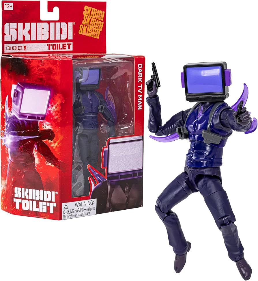 Amazon.com: Skibidi Toilet Deluxe Figure - Series 2, 6