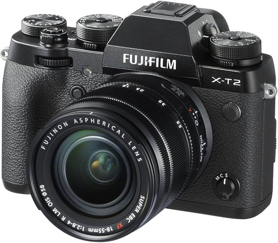 Amazon.com : Fujifilm X-T2 Mirrorless Digital Camera F2.8-4.0 Lens