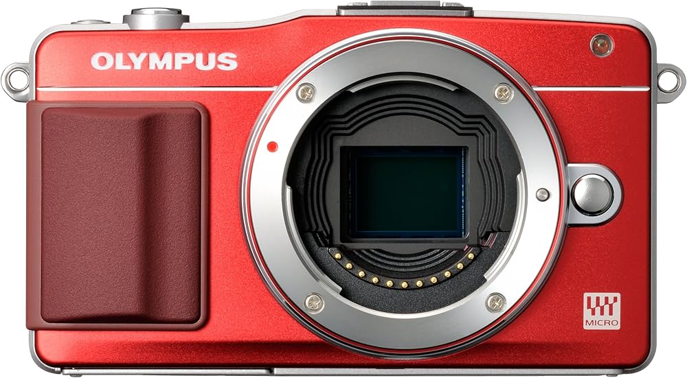 Amazon | OLYMPUS ミラーレス一眼 PEN mini E-PM2 ボディ レッド E-PM2