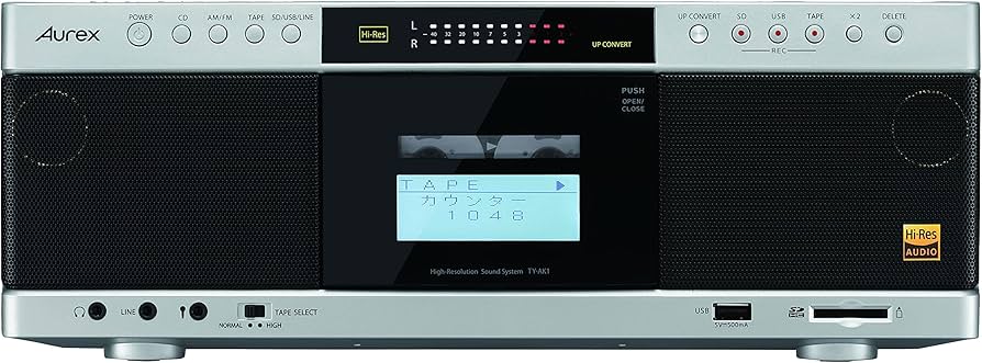Amazon.co.jp: 東芝 ハイレゾ CDラジカセ SD/USB/CD-RW対応 Aurex TY