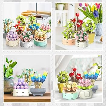 Amazon.com: JMBricklayer Flowers Succulents Botanical Valentines