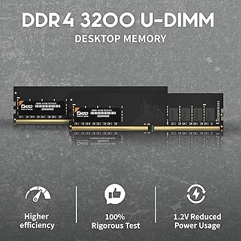 DATO 16GB (8GBx2) RAM, DDR4 3200MHz PC4-25600 CL22 1.2V 288-Pin