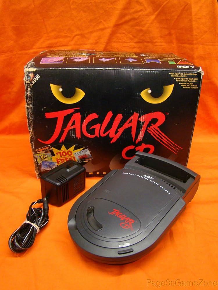 Amazon.com: Atari Jaguar CD (Renewed) : Video Games