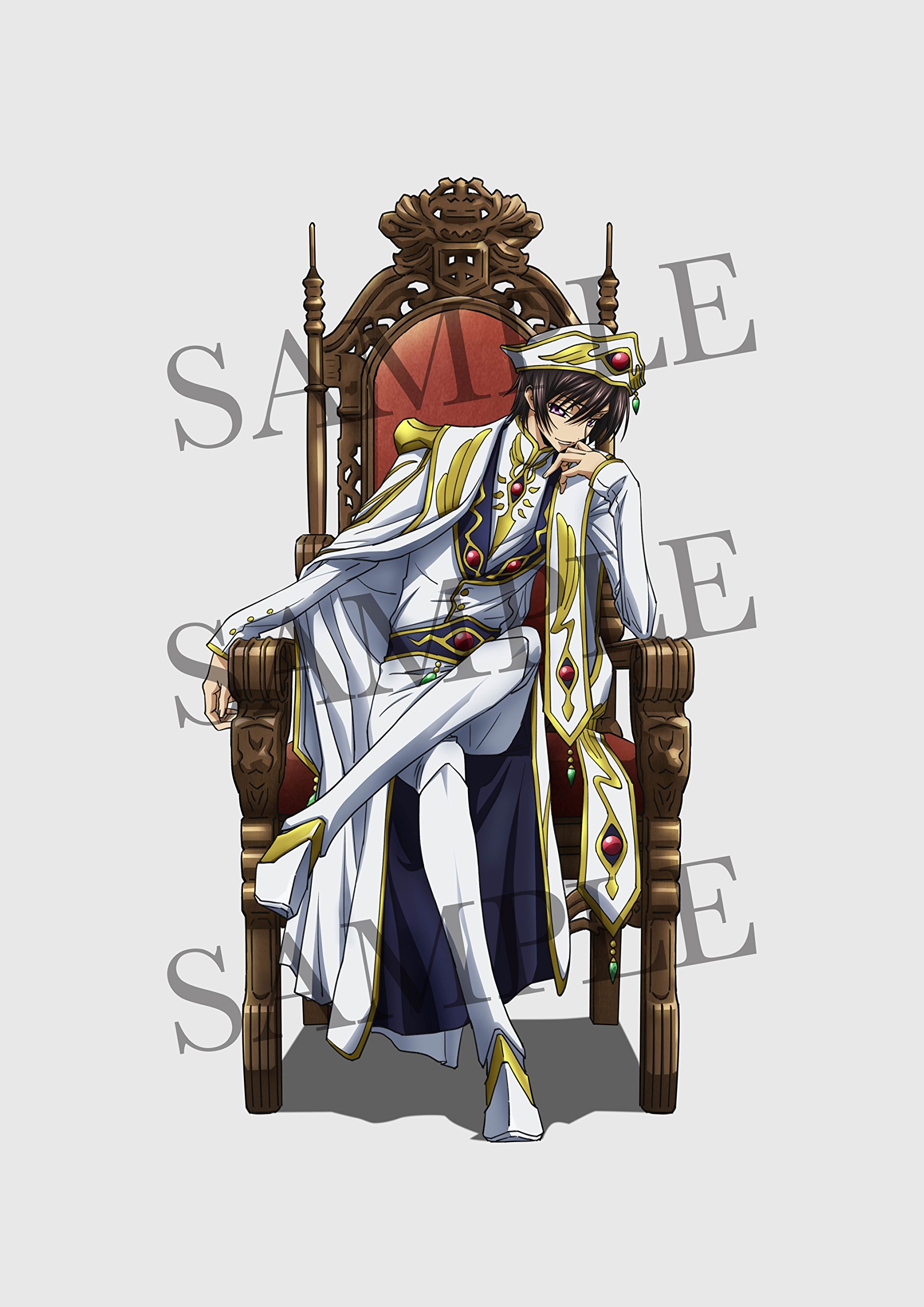 Amazon.co.jp: コードギアス 反逆のルルーシュ ルルーシュ 複製原画 約