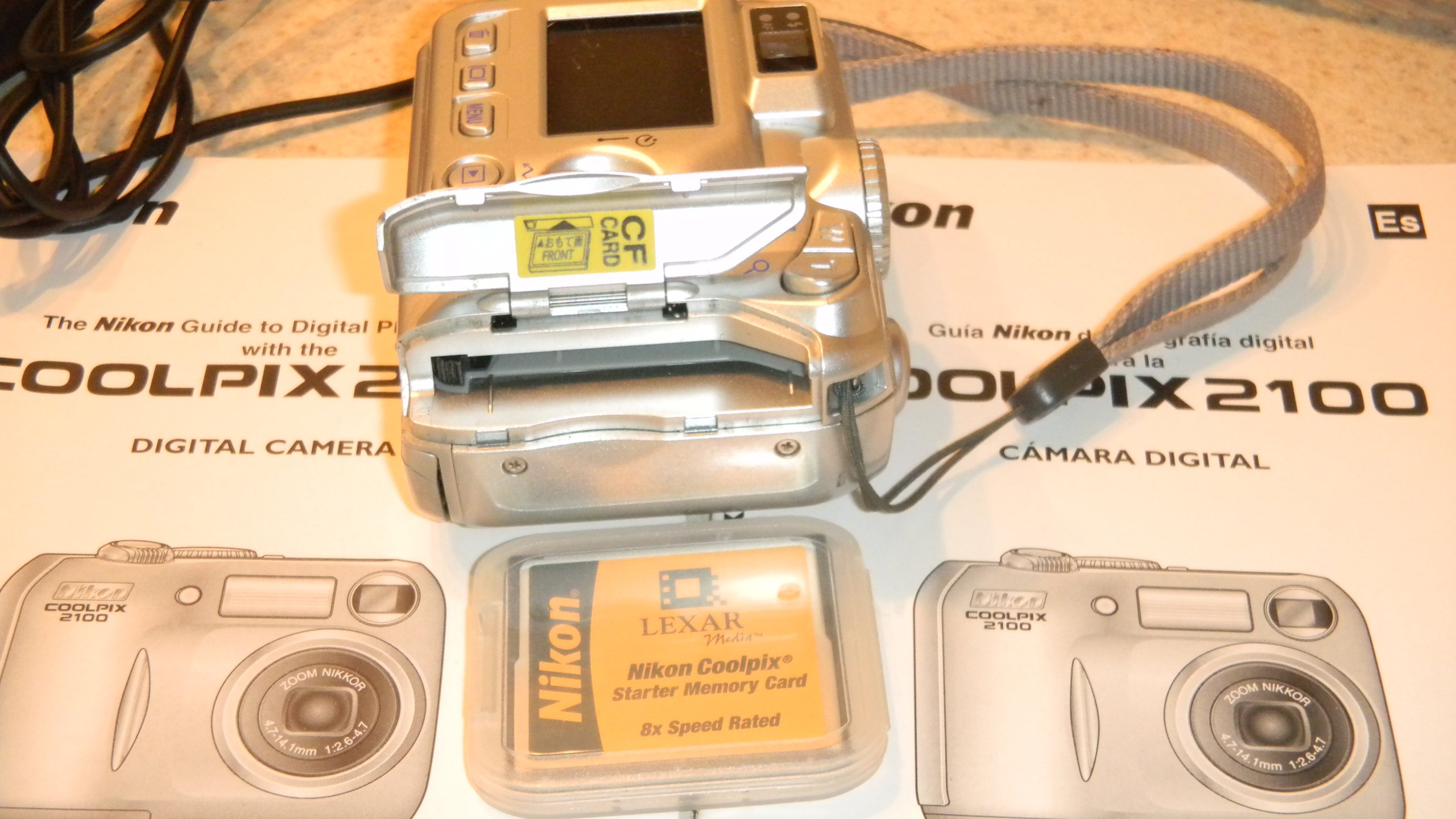 Amazon.com : Nikon Coolpix 2100 2MP Digital Camera w/ 3x Optical