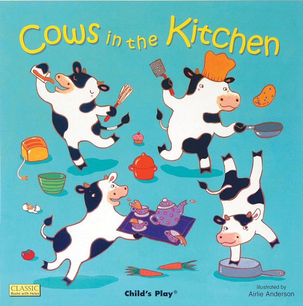 Amazon.com: Cows in the Kitchen (Classic Books with Holes
