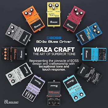 Amazon.com: BOSS BD-2W Blues Driver | Premium Waza Craft Guitar