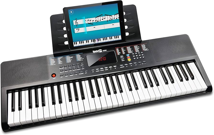 Amazon.com: RockJam 61-Key Compact Keyboard Piano with LED Display