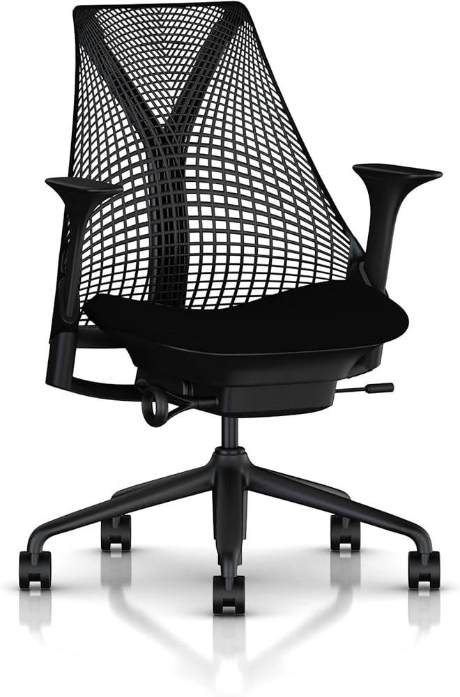 Amazon.com: Herman Miller Sayl Chair, Black Rhythm : Home & Kitchen