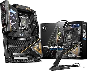 Amazon.com: MSI MEG Z890 ACE Gaming Motherboard (Support Core