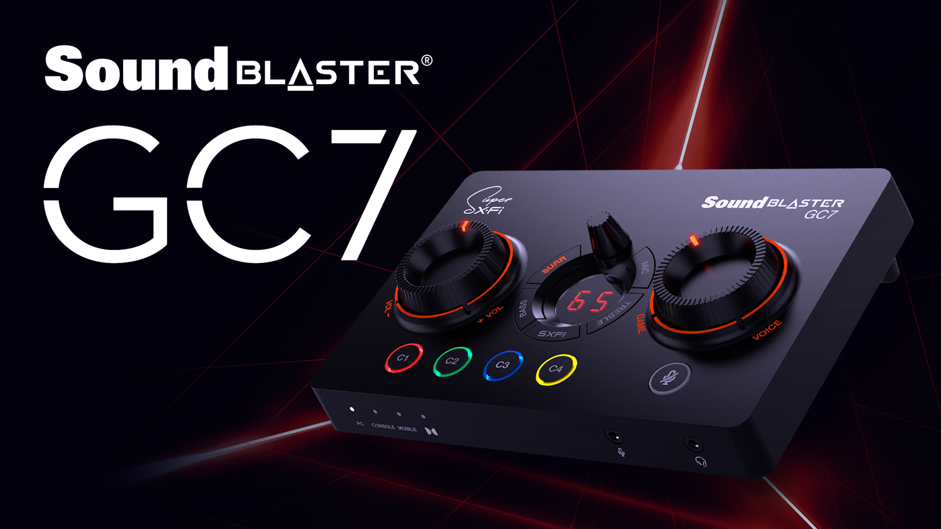 Amazon.com: Creative - Sound Blaster GC7 Next Gen Gaming USB