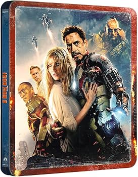 Amazon.co.jp | アイアンマン3 4K Ultra HD+ブルーレイ 数量限定