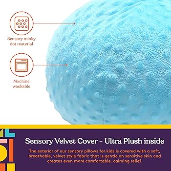 Special Supplies Vibrating Ball Pillow Sensory Pressure Activated