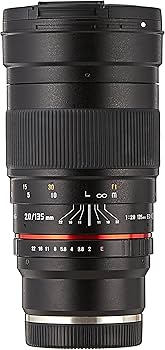 Amazon.com : Samyang 135mm f/2.0 ED UMC Telephoto Lens for Sony E
