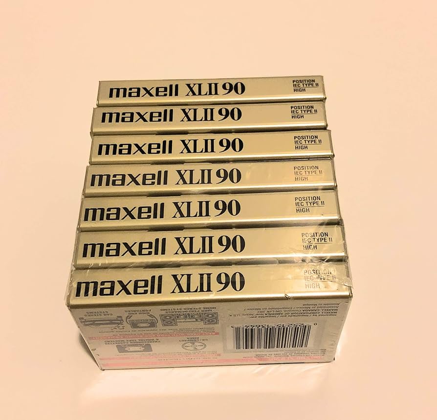 Amazon | Maxell XLII IEC Type II 90分高バイアスオーディオカセット
