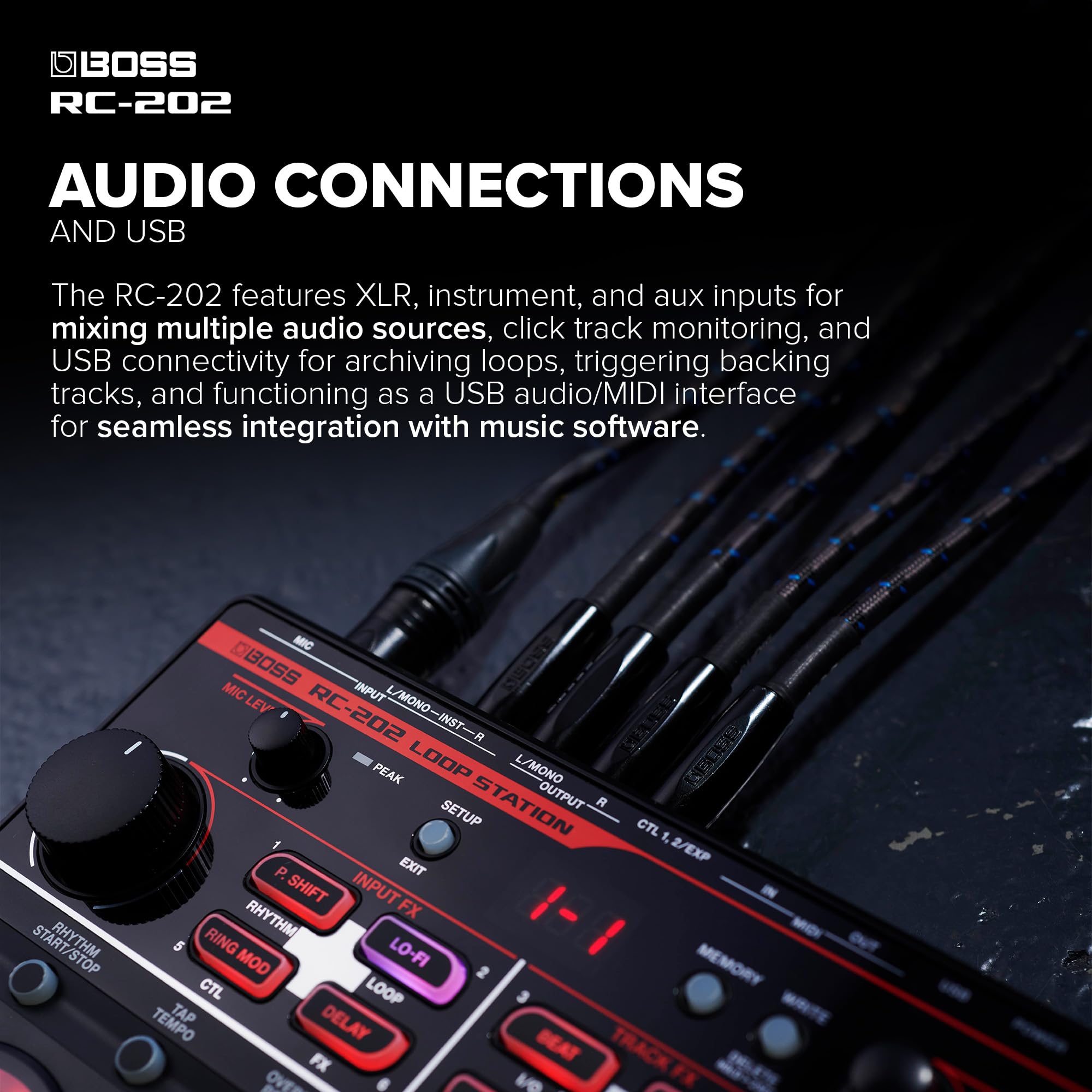 Amazon.com: BOSS RC-202 Loop Station | Fingertip Looping for