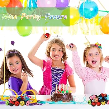 Amazon.co.jp: Sotiff てんとう虫 弾むボール 24個 てんとう虫