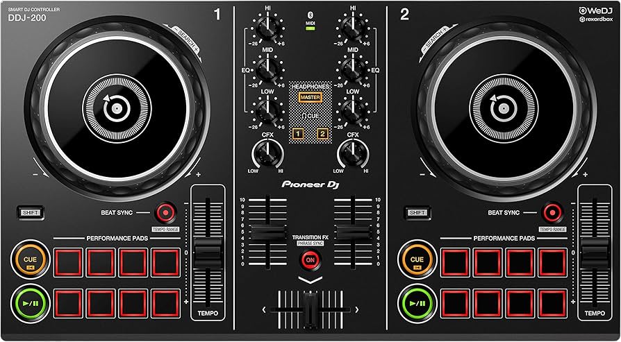 Amazon | Pioneer DJ スマートDJコントローラー DDJ-200 | DJ