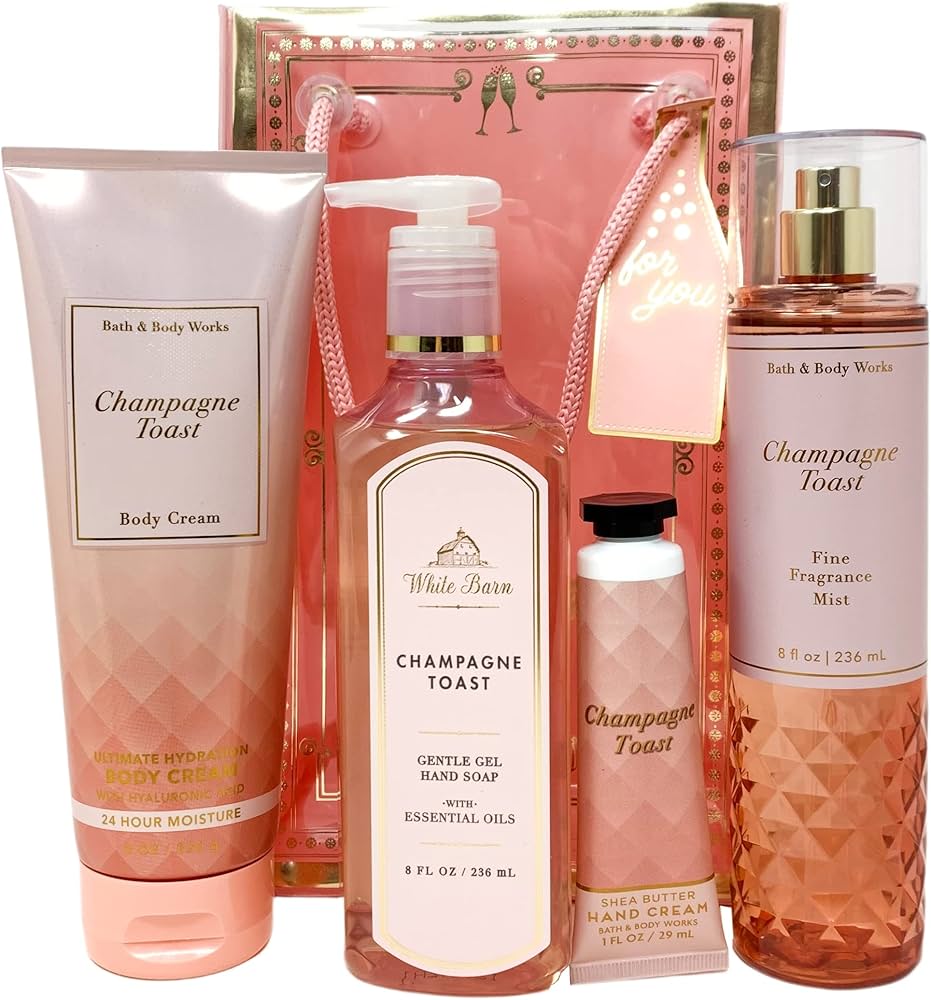 Amazon.com : Champagne Toast 5 Piece Gift Set - Includes Fine