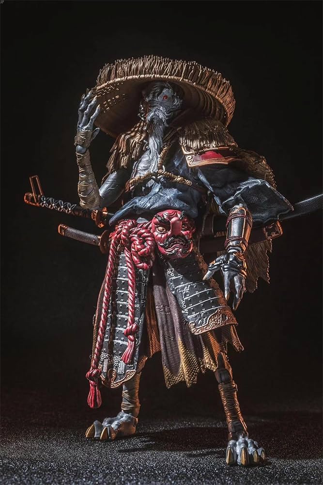 Amazon.co.jp: BACALYSO | 匠盟1/12 サイズ ウサギ 兎 剣豪無名 剣士