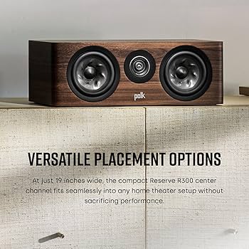 Amazon.com: Polk Audio Reserve Series R300 Compact Center Channel