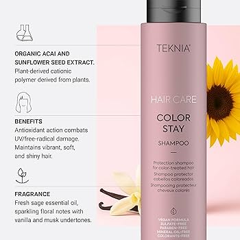 Lakme Teknia Color Stay Shampoo | Protects Color-treated Hair