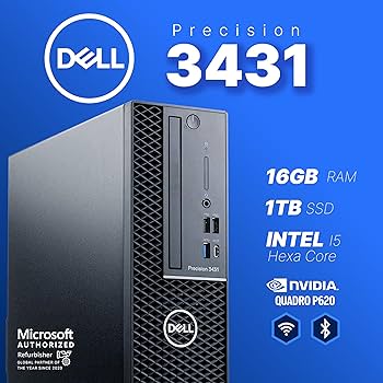 Amazon.com: Dell Precision Workstation PC | Quadro P620 GPU