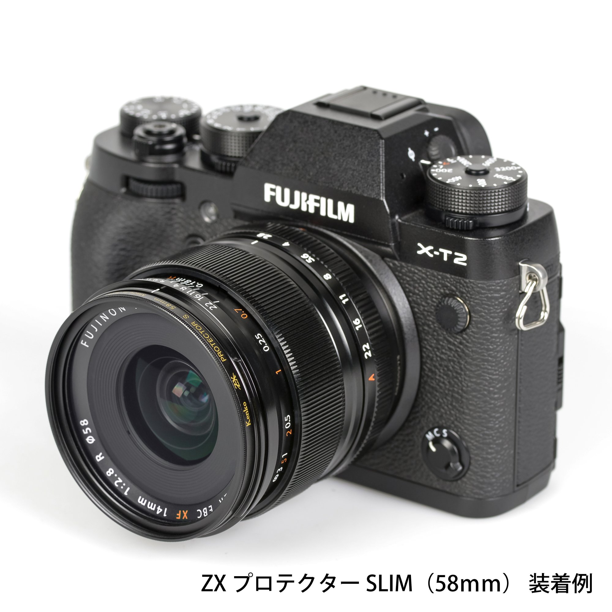 Amazon.co.jp: Kenko レンズフィルター ZX プロテクター SLIM 58mm