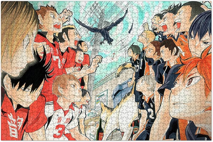 未開封 ハイキュー！ 飛べない鳥たちの復活 1000ピース パズル 50×75 未